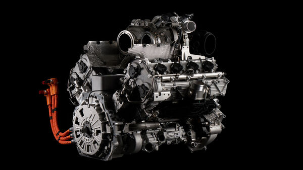 Lamborghini V8 Biturbo Hybrid-Motor LB634 (2024)