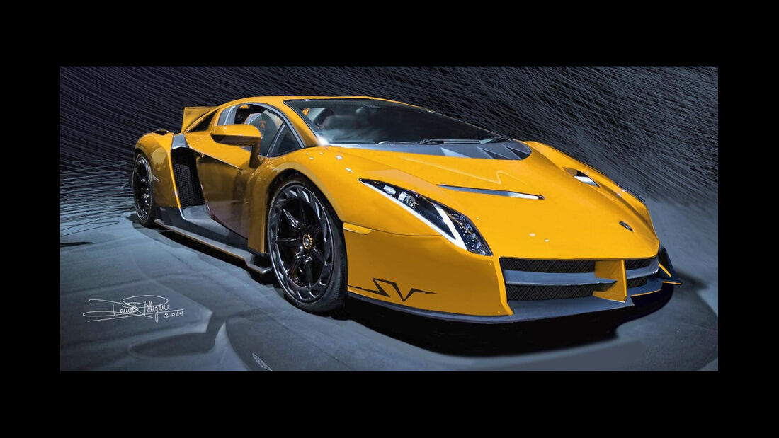 Lamborghini Veneno SV Concept - Daniele Pelligra 2014
