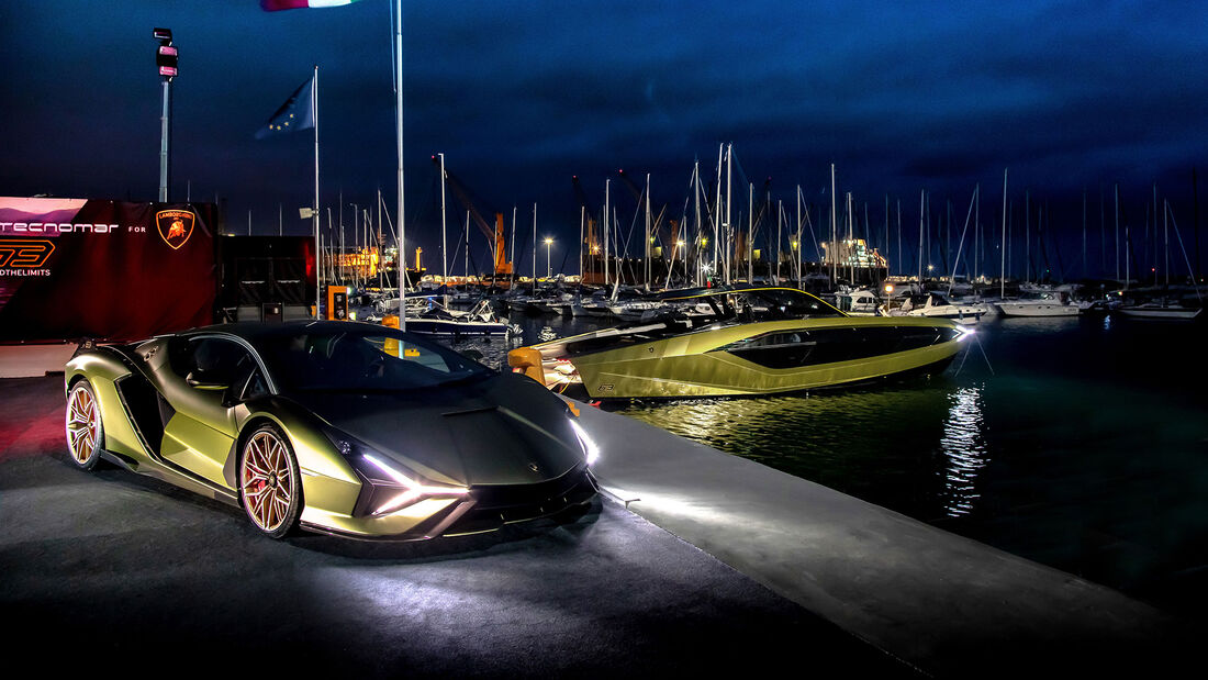 Lamborghini Yacht "Tecnomar for Lamborghini 63"