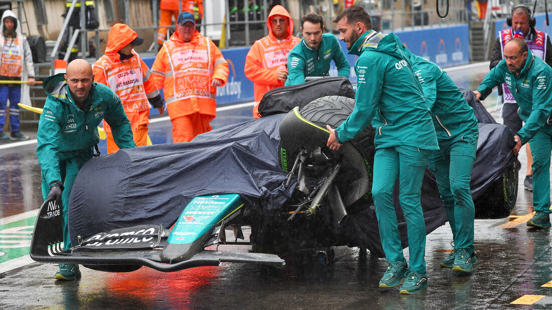 Lance Stroll - Aston Martin - Formel 1 - GP Belgien - Spa-Francorchamps - 27. Juli 2024