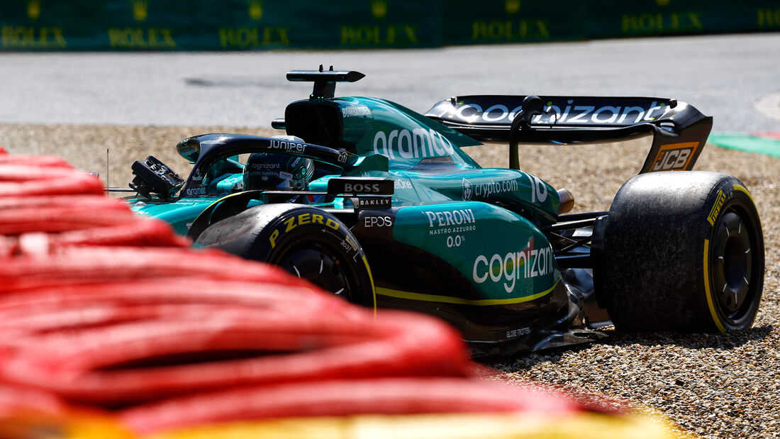 Lance Stroll - Aston Martin - Formel 1 - GP Belgien - Spa-Francorchamps - 29. Juli 2023