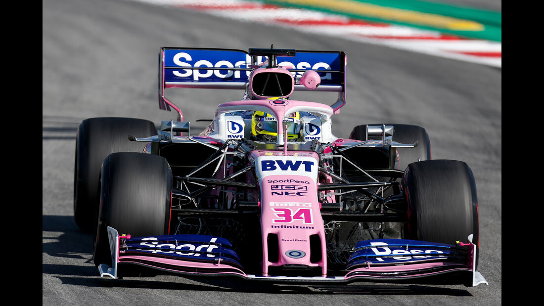 Lance Stroll - Racing Point - Formel 1 - Test - Barcelona - 15. Mai 2019
