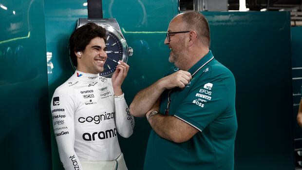 Lance Stroll & Tom McCullough - Aston Martin - GP Japan 2023