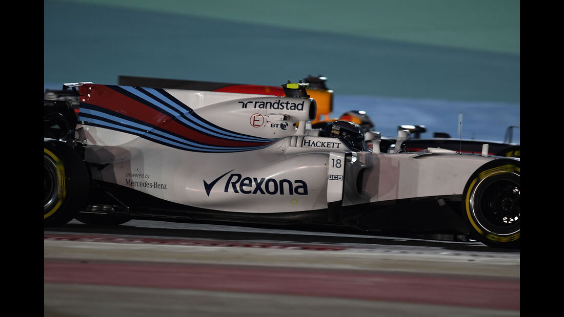 Lance Stroll - Williams - Formel 1 - GP Bahrain - Sakhir - Training - Freitag - 14.4.2017