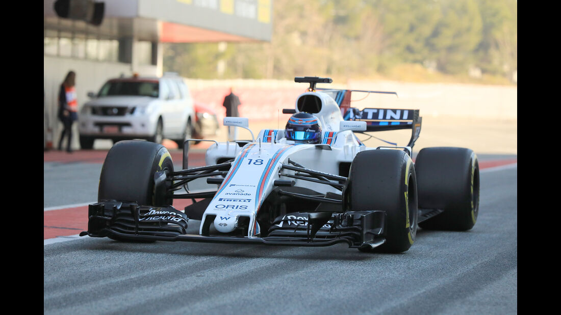 Lance Stroll - Williams - Formel 1 - Test - Barcelona - 10. März 2017