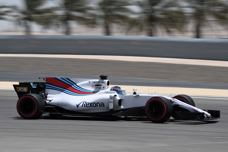 Lance Stroll - Williams - Formel 1 - Testfahrten - Bahrain International Circuit - Dienstag - 18.4.2017