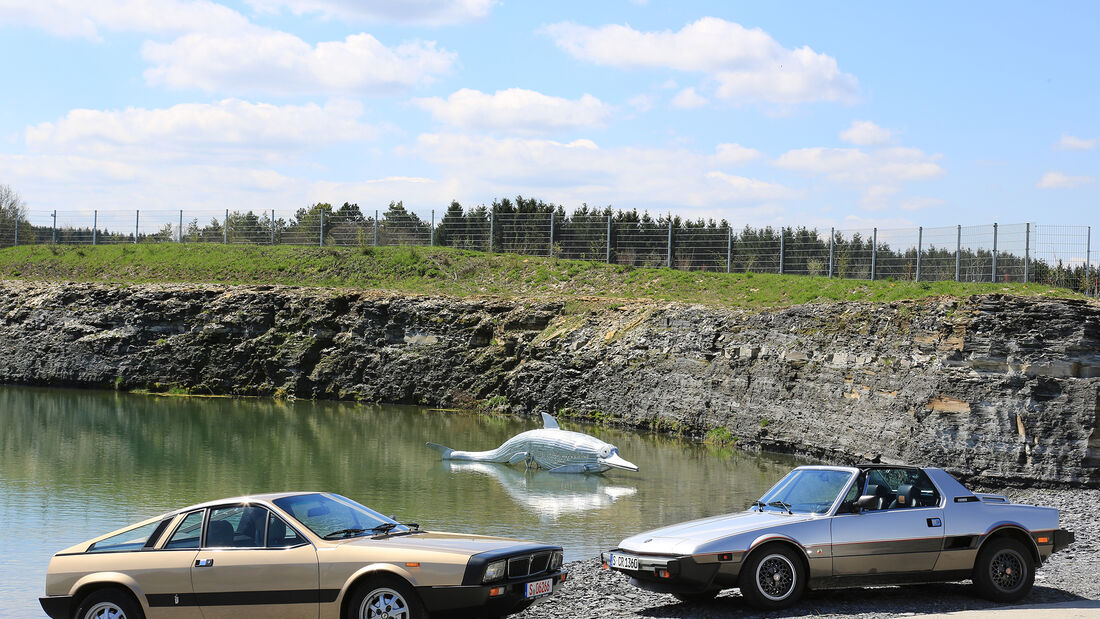 Lancia Beta Montecarlo, Fiat Bertone X 1/9, Fahrerbicht, MKL0616