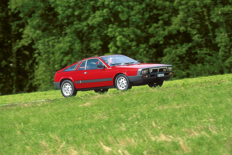 Lancia Beta Montecarlo, Seitenansicht