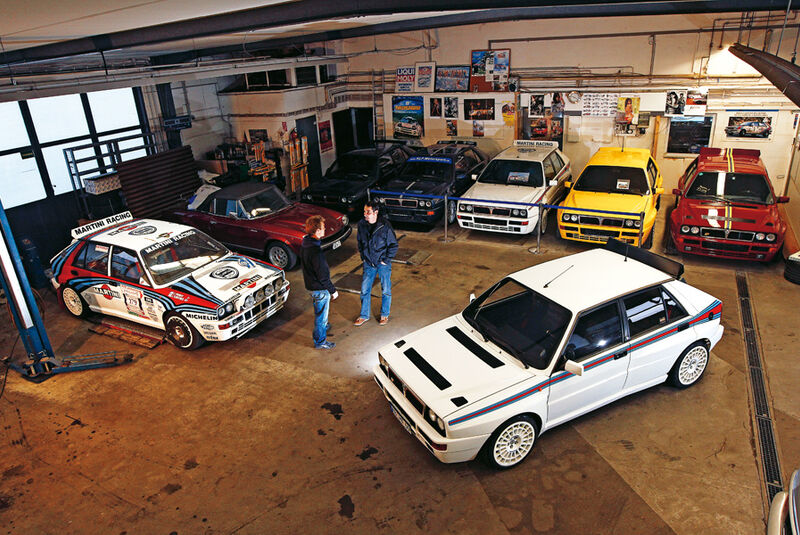 Lancia Delta HF integrale, Garage
