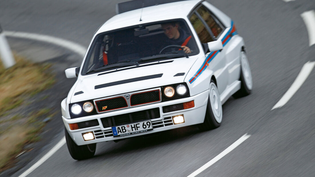 Lancia Delta HF integrale, Heck