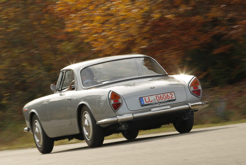 Lancia Flaminia GT, Heckansicht