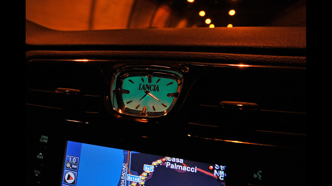 Lancia Flavia, Bildschirm