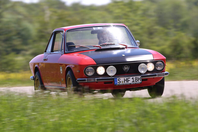 Lancia Fulvia Coupé, Frontansicht