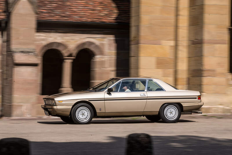 Lancia Gamma Coupé 2.5 i.e., Seitenansicht