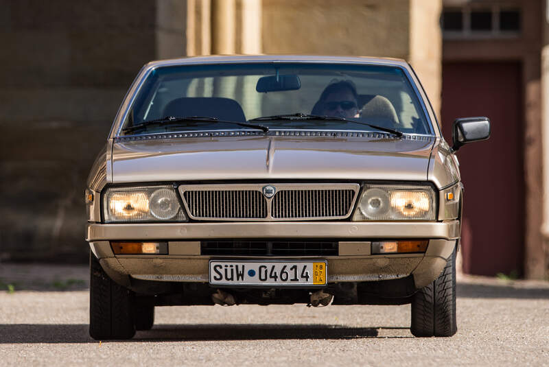 Lancia Gamma Coupé, Frontansicht