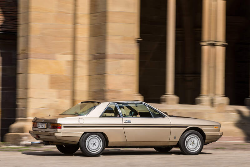 Lancia Gamma Coupé, Seitenansicht