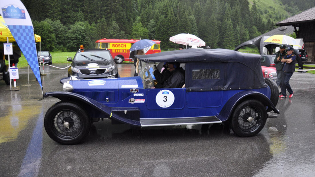 Lancia Lambda Torpedo bei der Silvretta Classic 2011