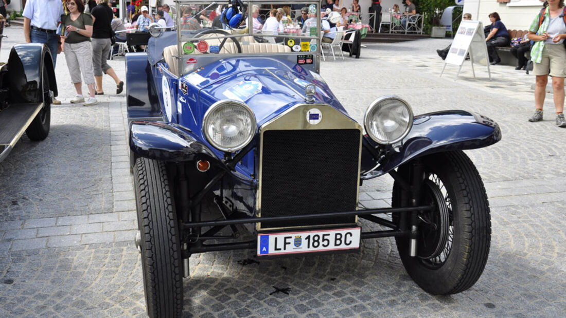 Lancia Lambda Torpedo bei der Silvretta Classic 2011