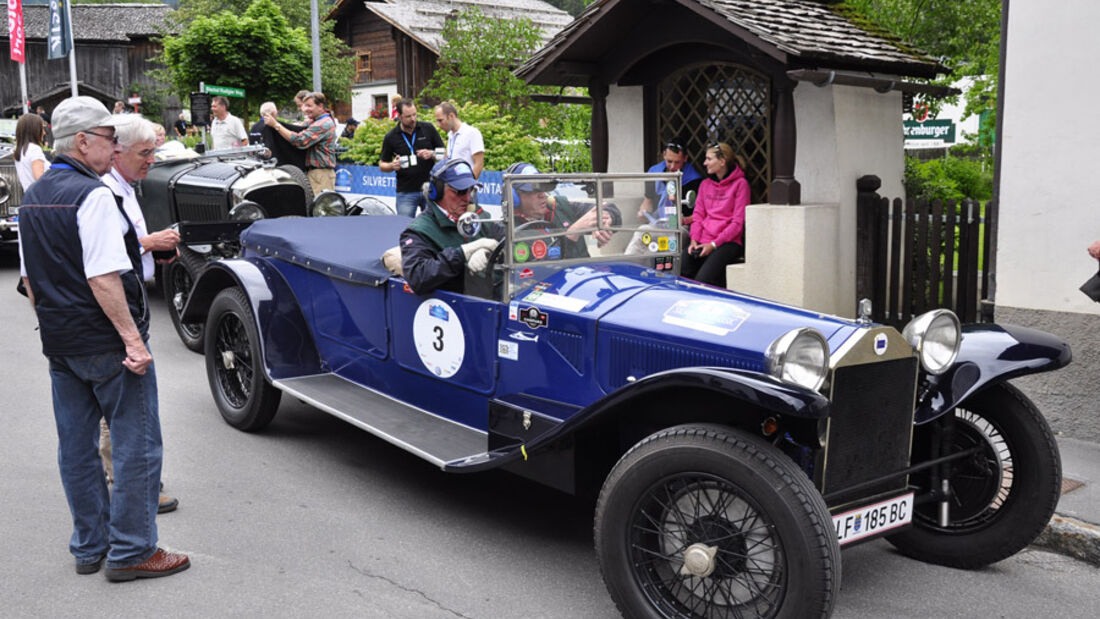 Lancia Lambda Torpedo bei der Silvretta Classic 2011