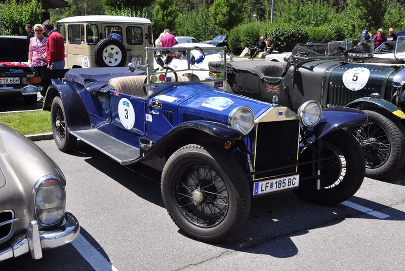 Lancia Lambda Torpedo bei der Silvretta Classic 2011