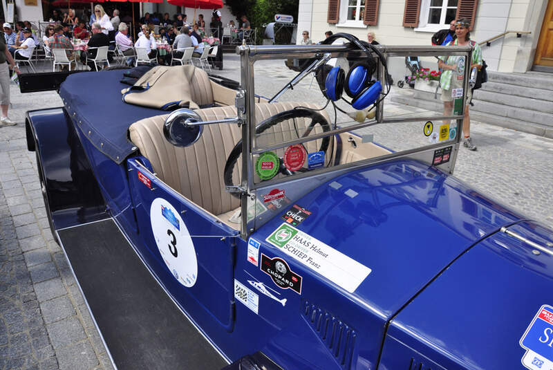 Lancia Lambda Torpedo bei der Silvretta Classic 2011