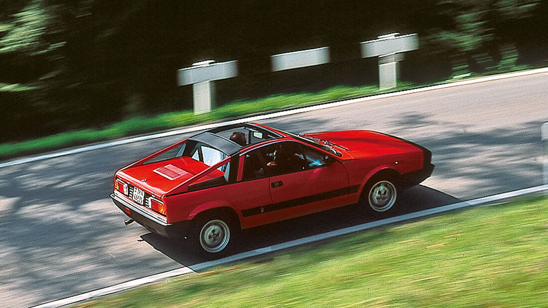 Lancia Montecarlo, Seitenansicht