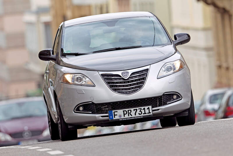 Lancia Ypsilon 0.9 Twinair Platinum, Frontansicht