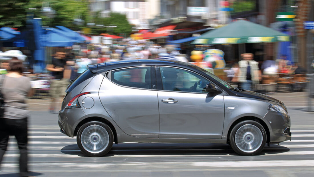 Lancia Ypsilon 0.9 Twinair, Seitenansicht