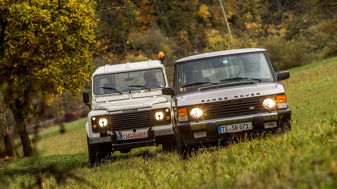 Land-Rover-90-V8-und-Range-Rover-I-V8-im-Fahrbericht