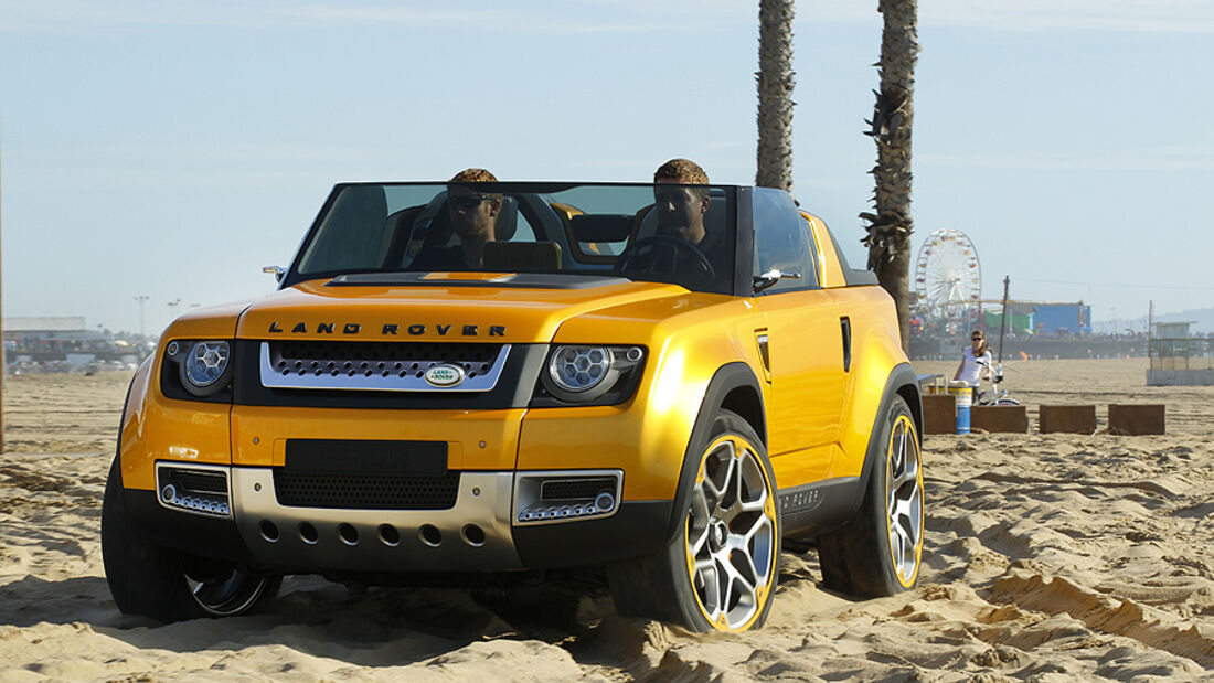 Land Rover DC100 Sport, Front