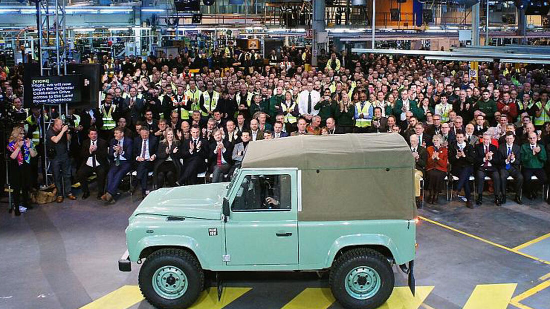Land Rover Defender Abschied