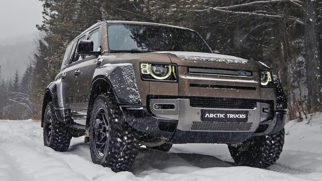 Echt grob Land Rover Defender Arctic Trucks AT35 AUTO MOTOR UND SPORT