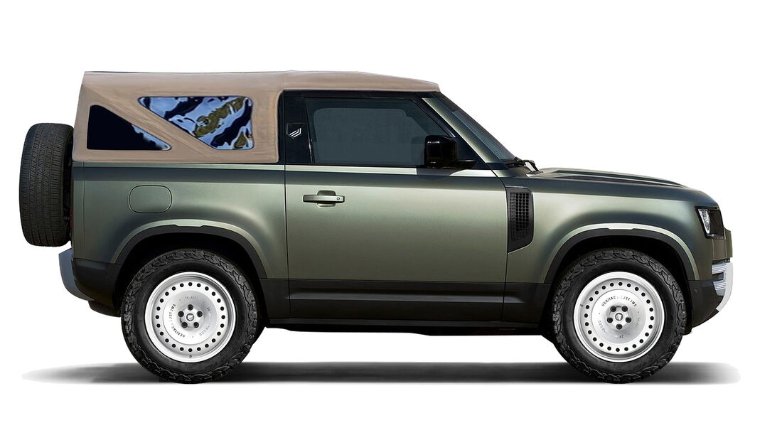 Land Rover Defender Cabrio/Heritage Customs Valiance Convertible