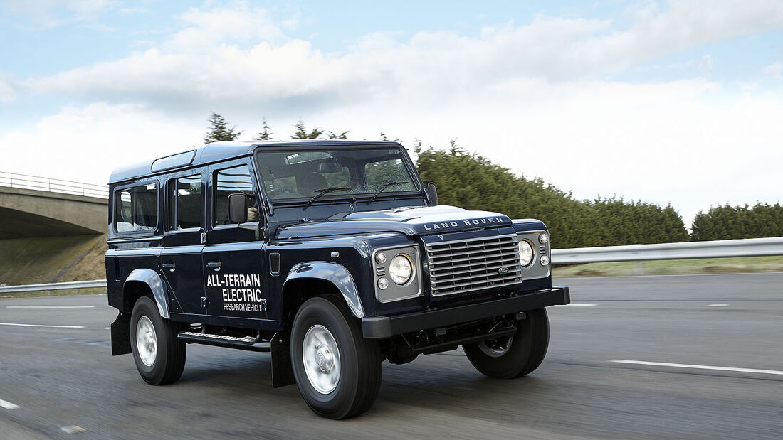 Land Rover Defender Elektro-Auto / Electric-Defender