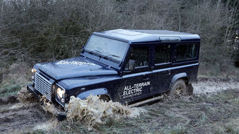 Land Rover Defender Elektro-Auto / Electric-Defender