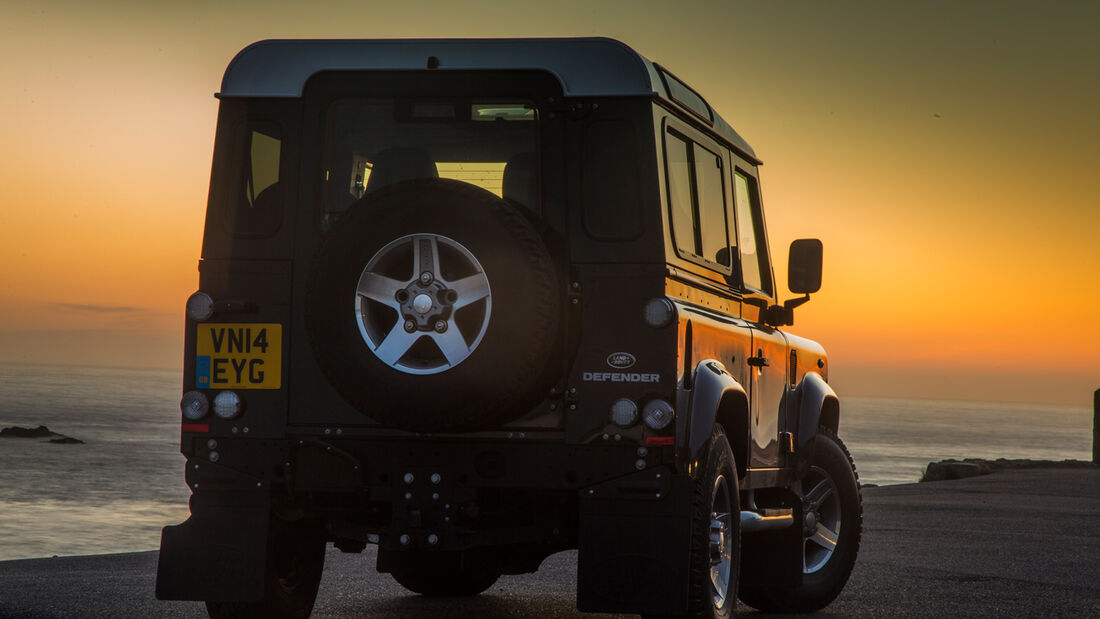 Land Rover Defender, England, Abschiedfahrt, Impression