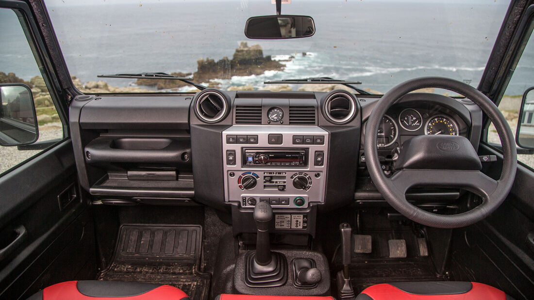 Land Rover Defender, England, Abschiedfahrt, Impression