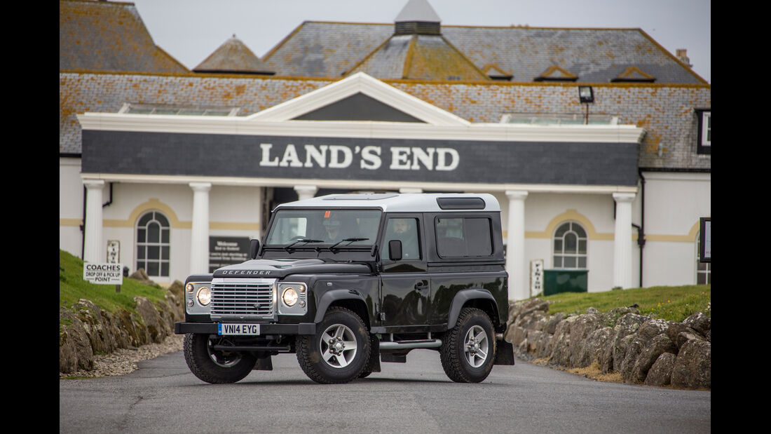 Land Rover Defender, England, Abschiedfahrt, Impression