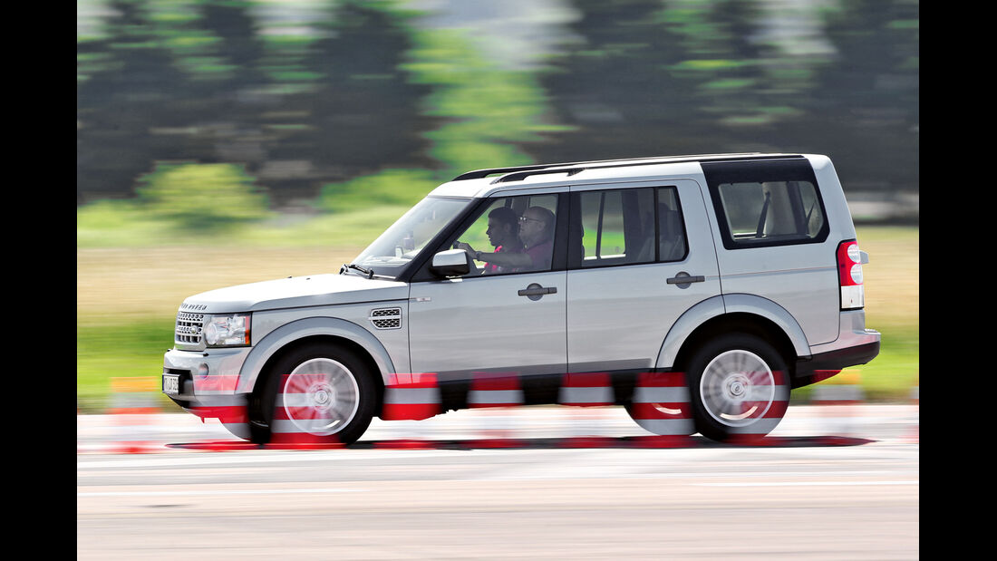 Land Rover Discovery SDV 6, Bremstest