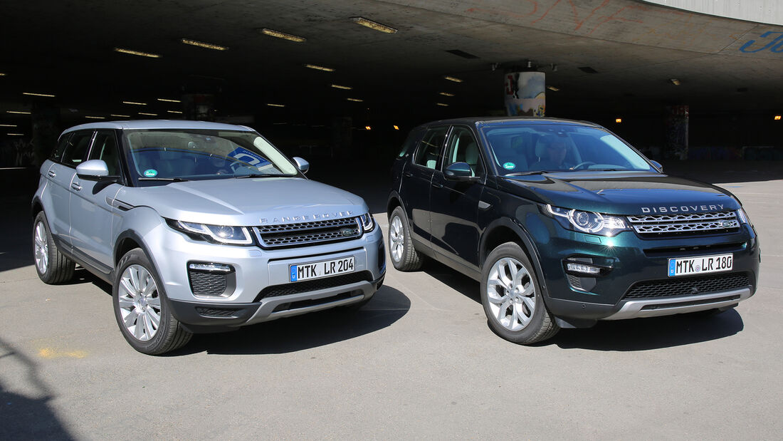 Range rover evoque рестайлинг отличия