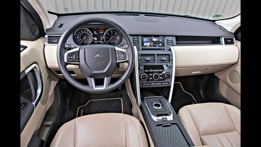 Land Rover Discovery Sport TD4 HSE, Cockpit