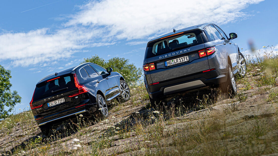 Land Rover Discovery Sport, Volvo XC60