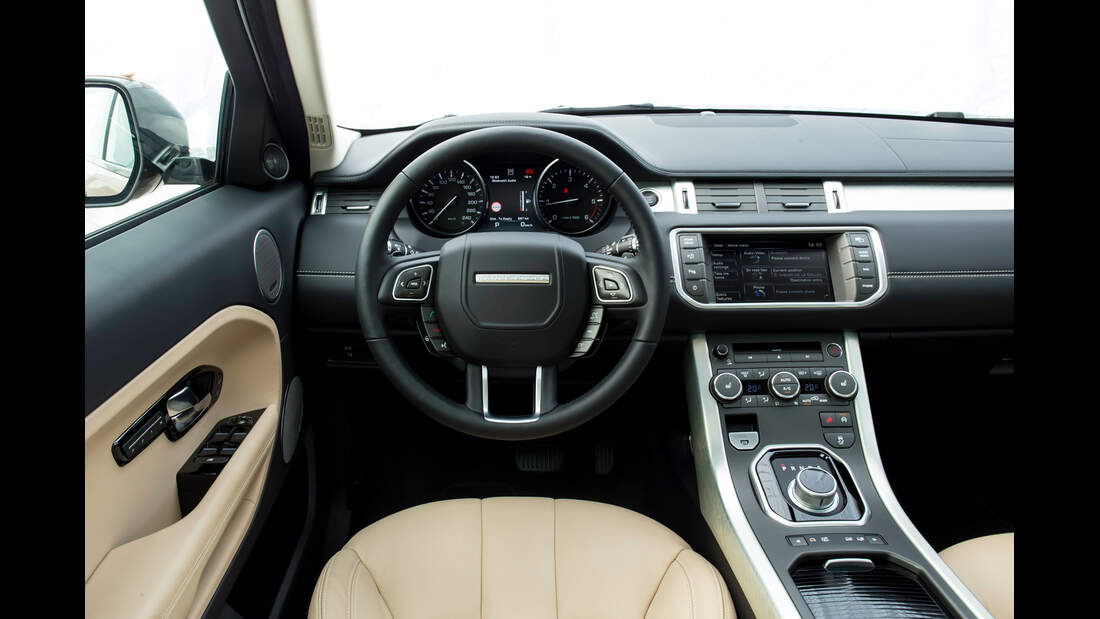 Range Rover Evoque im Fahrbericht: Baby-Range mit neun Gängen | AUTO