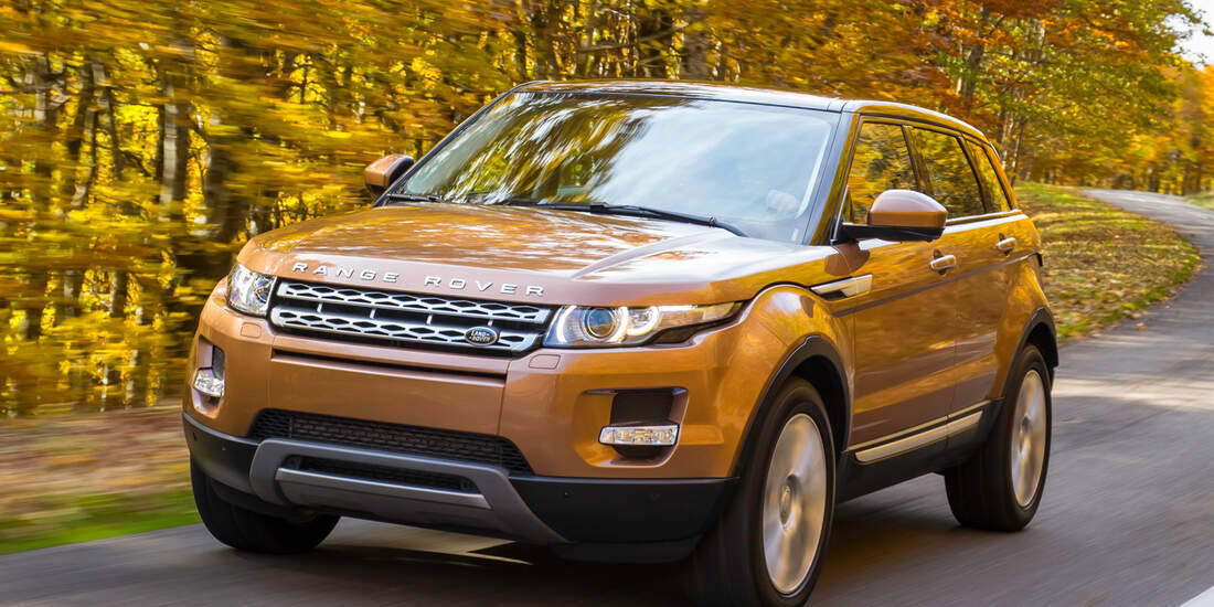 Land Rover Evoque 2,2 SD4, Frontansicht