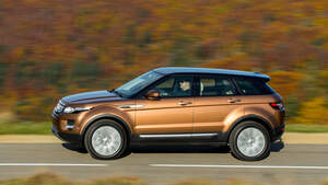 Land Rover Evoque 2,2 SD4, Seitenansicht