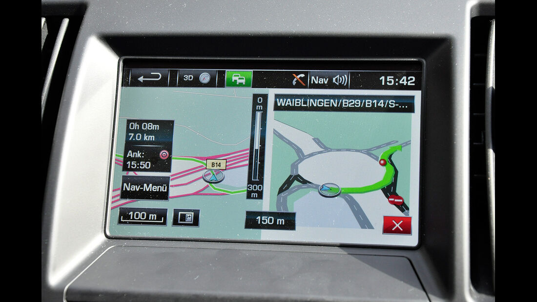 Land Rover Freelander 2.2 TD4, Infotainmentsystem, Navigation