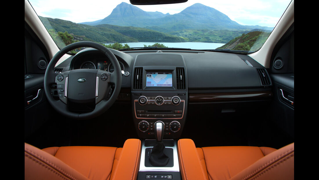 Land Rover Freelander, Cockpit, Lenkrad
