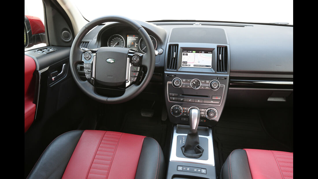 Land Rover Freelander SD4, Cockpit