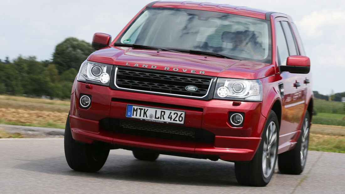 Land Rover Freelander SD4, Frontansicht