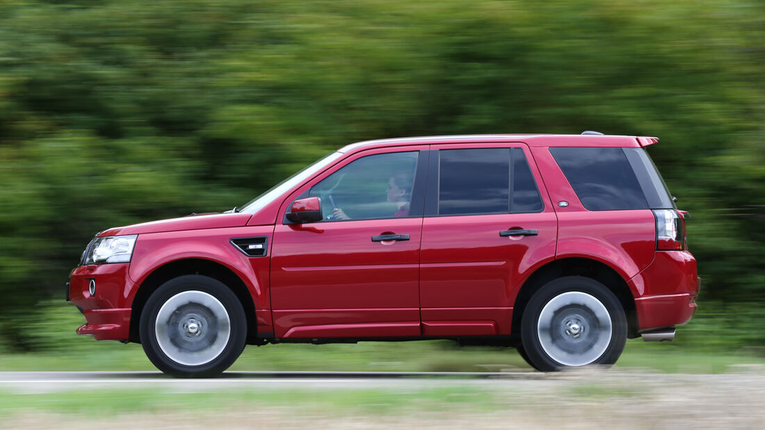 Land Rover Freelander SD4, Seitenansicht